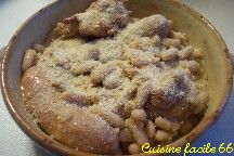 Cassoulet au confit de canard, jarret et saucisse de Toulouse