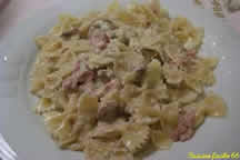 Farfalle faon carbonara