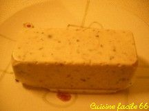 Terrine de mousse de merlan