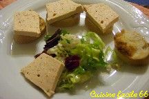 Terrine de mousse de saumon