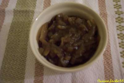 Confiture d'oignons