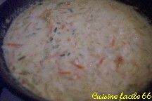 Cassolette de lotte au curry de coco