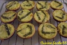 Tartelettes aux asperges