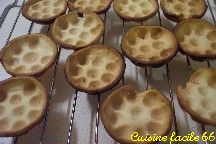 Tartelettes  la crme de marrons (chtaignes)