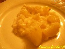 Gratin de chou fleur et pommes de terre en sauce bchamel