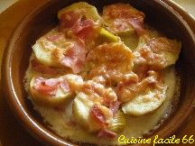 Curs dartichaut gratins au jambon et parmesan