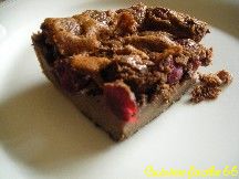 Clafoutis aux cerises et chocolat noir