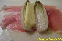 Endives gratines au jambon de pays