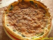 Tarte aux blettes et lardons (bettes)