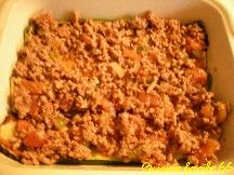 Gratin de courgettes au hachis de buf faon Moussaka