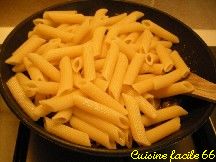 Penne rigate au cpes  la coppa et parmesan