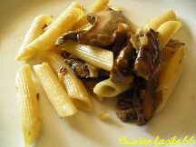 Penne rigate au cpes  la coppa et parmesan