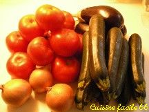 Tomates, courgettes et oignons farcies  lancienne