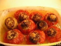 Tomates, courgettes et oignons farcies  lancienne