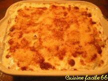 Endives au gratin  la crme frache et parmesan