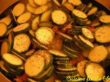 Courgettes sautes  freginat de carbassons 