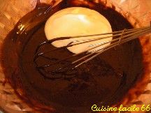 Bche de Nol poire, chocolat