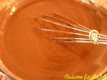 Bche de Nol poire, chocolat