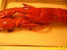 Couper un homard