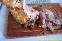 Gigot dagneau aux flageolets