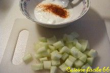 Concombre à la Grecque au yaourt (Cliquer pour aller à la recette)