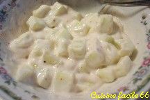 Concombre à la Grecque au yaourt (Cliquer pour aller à la recette)