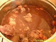 Daube de joues de buf au banyuls