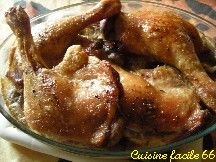 Cuisses de canard rties aux marrons