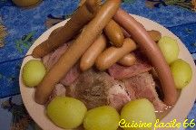 Choucroute garnie au porc (palette, jarret, poitrine, saucisses..)