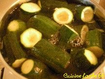 Courgettes farcies aux noix de Saint Jacques