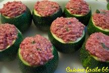 Courgettes farcies