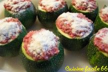 Courgettes farcies