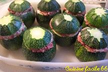 Courgettes farcies