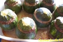 Courgettes farcies (Cliquer pour aller  la recette)