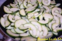 Gteau de courgettes