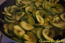 Gteau de courgettes