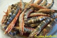 Gambas sautes au piment doux faon Tha