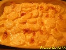 Gratin de pommes de terre et jambon faon dauphinois