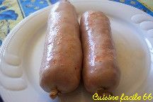 Saucisson  cuire aux haricots blancs (lingots)  la tomate