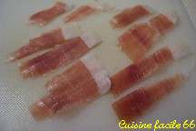 Chips de jambon cru