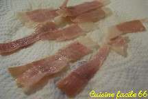 Chips de jambon cru