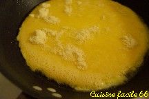  Omelette au parmesan