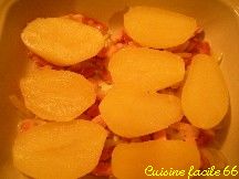 Pommes de terre farcies  la tomme des Pyrnes faon Tartiflette