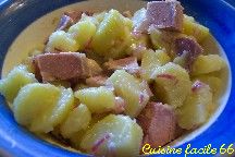 Salade de pommes de terre au jambonneau