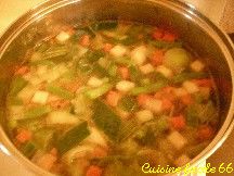 Soupes aux légumes variés