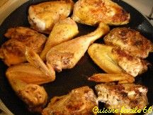 Poulet faon polynsienne au lait de coco