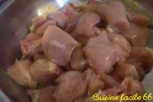 Saut de poulet aux champignons forestiers