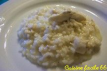 Risotto au poulet