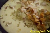 Gratin de Saint Jacques aux girolles crmes