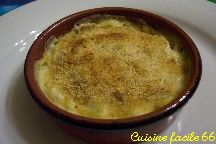 Gratin de Saint Jacques aux girolles crmes